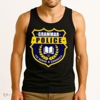 English Grammar Police Tank Top thumb 3