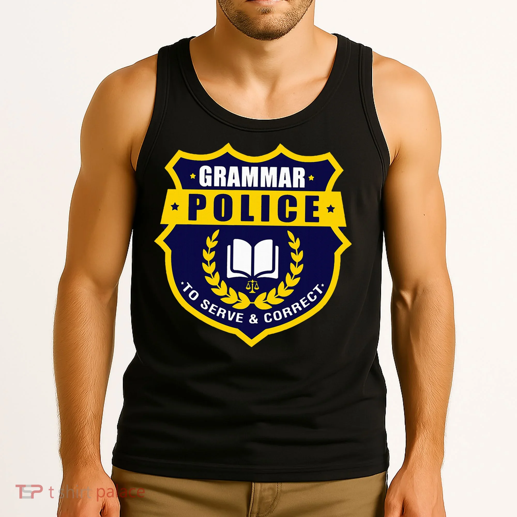 English Grammar Police Tank Top