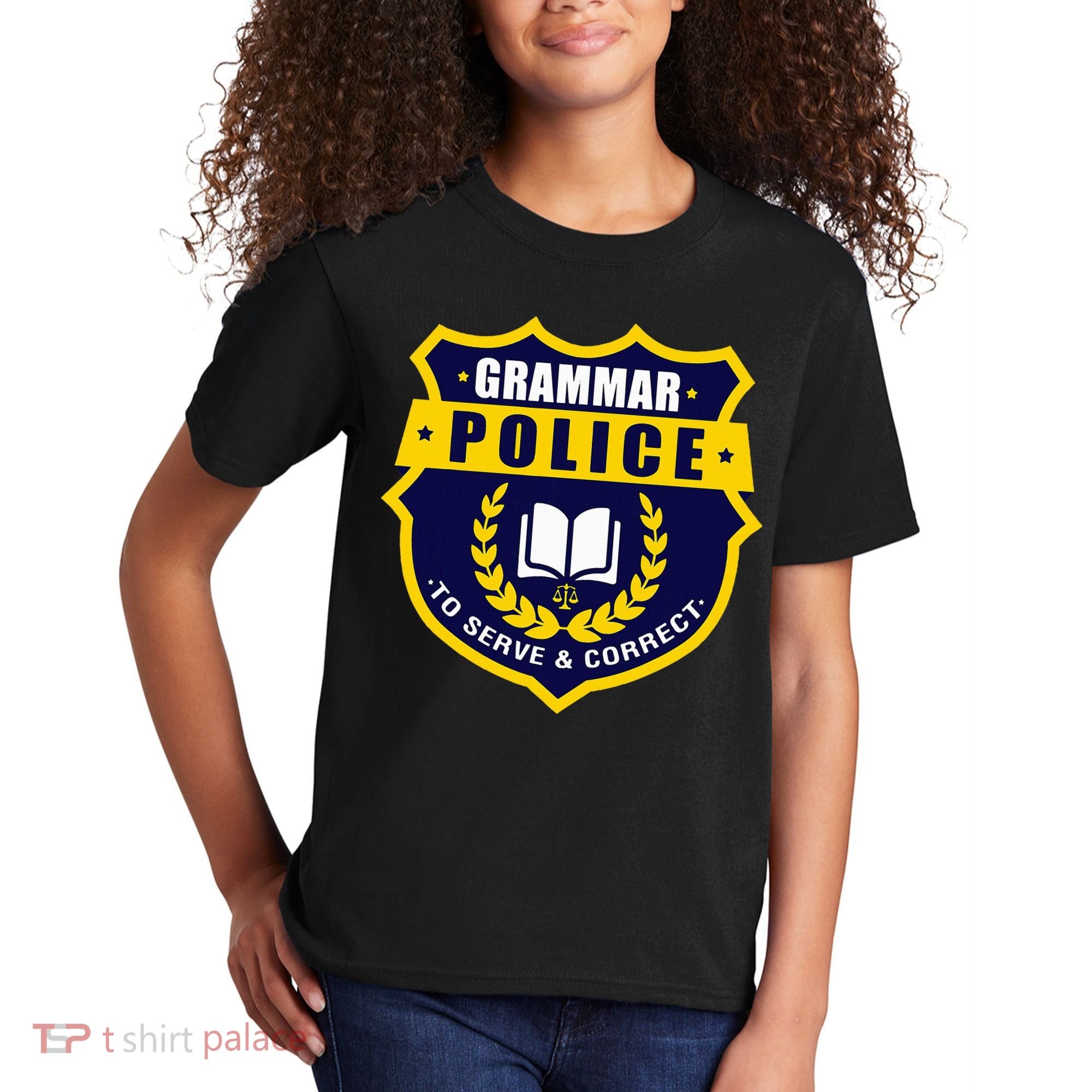 English Grammar Police Kids T-Shirt