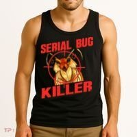 Exterminator Gift Pest Controller Mice or Bed Bug Killer Tank Top thumb 3