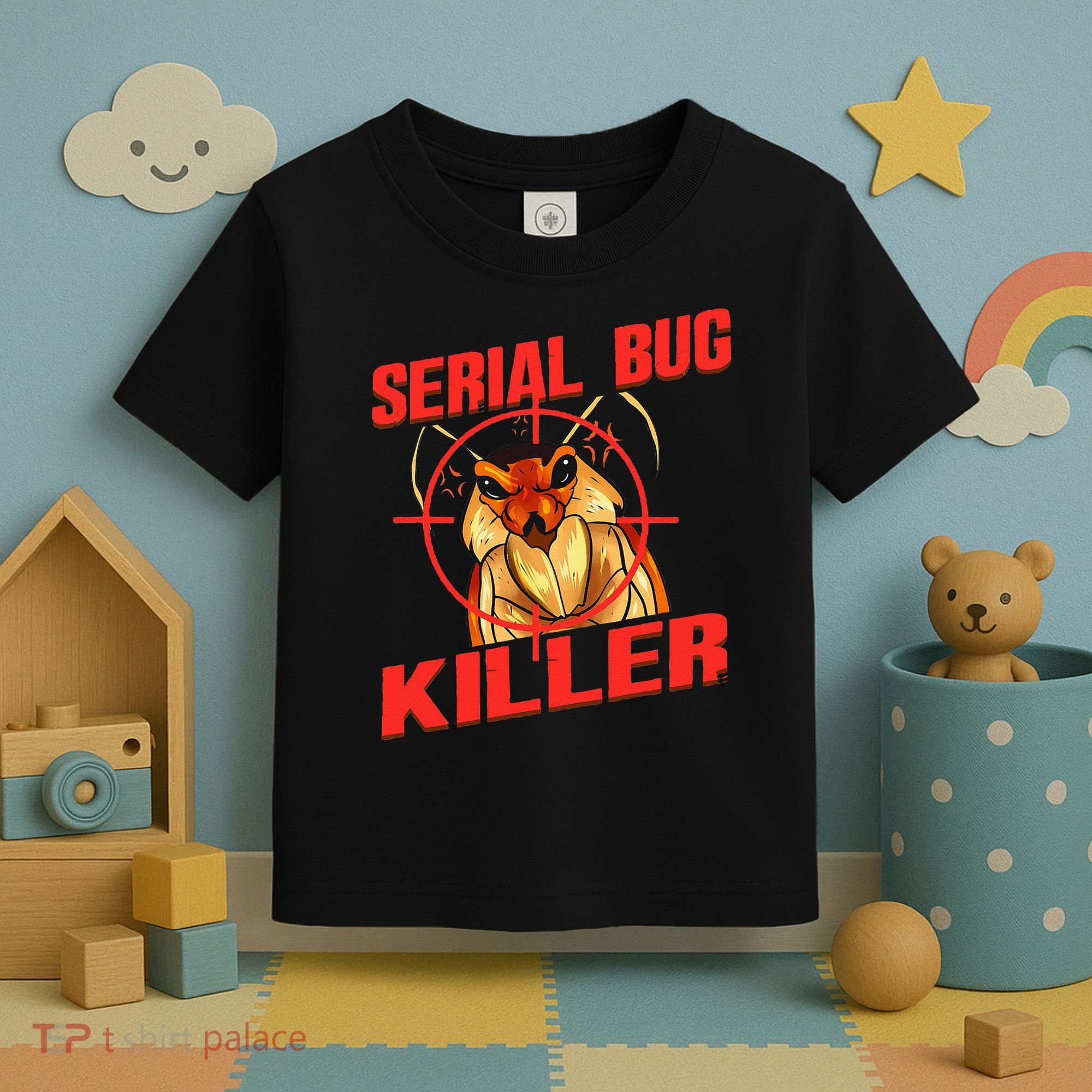 Exterminator Gift Pest Controller Mice or Bed Bug Killer Toddler T-Shirt