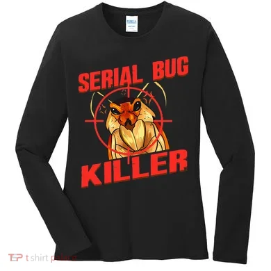 Exterminator Gift Pest Controller Mice or Bed Bug Killer Women's Long Sleeve Shirt