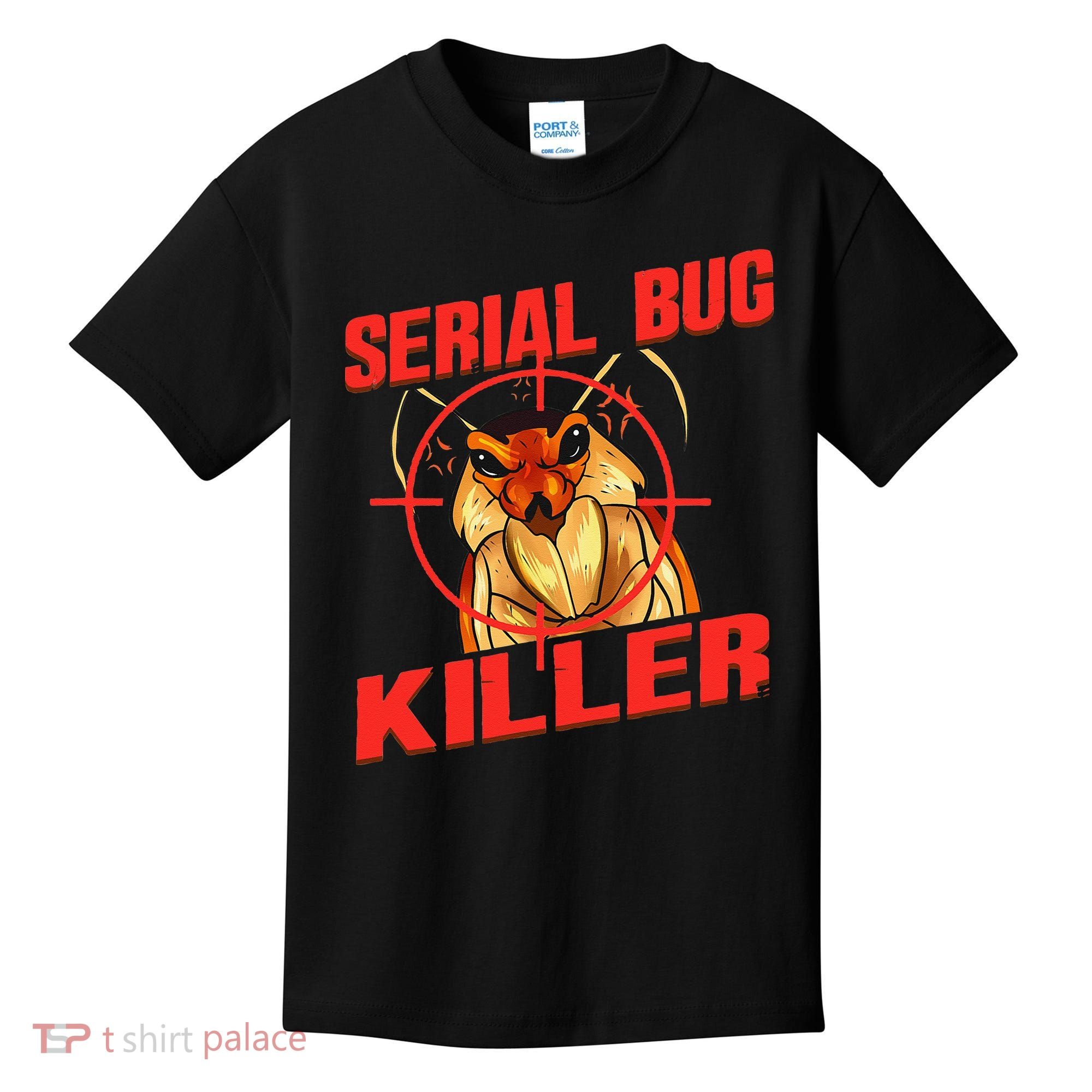 Exterminator Gift Pest Controller Mice or Bed Bug Killer Kids T-Shirt