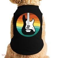 Electric Guitar Retro Sunset Doggie Tank thumb 0