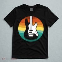 Electric Guitar Retro Sunset T-Shirt thumb 5