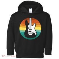 Electric Guitar Retro Sunset Toddler Hoodie thumb 0