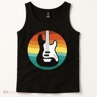 Electric Guitar Retro Sunset Tank Top thumb 2