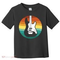 Electric Guitar Retro Sunset Toddler T-Shirt thumb 0