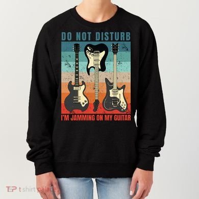 Electric Guitars Retro Sunset Women's Sweatshirt