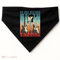 Electric Guitars Retro Sunset USA-Made Doggie Bandana thumb 0