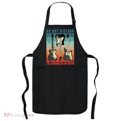 Electric Guitars Retro Sunset Apron