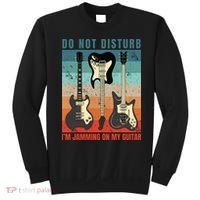 Electric Guitars Retro Sunset Sweatshirt thumb 0