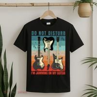 Electric Guitars Retro Sunset T-Shirt thumb 2