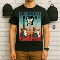 Electric Guitars Retro Sunset T-Shirt thumb 6