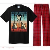 Electric Guitars Retro Sunset Pajama Set thumb 0