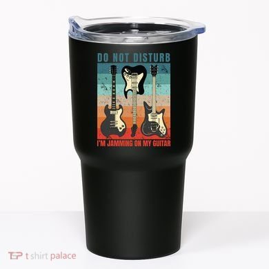 Electric Guitars Retro Sunset Tumbler