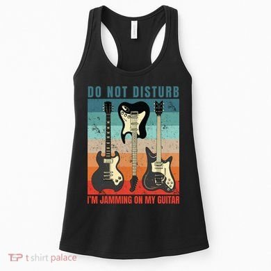 Electric Guitars Retro Sunset Women's Tank Top