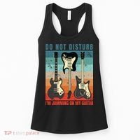 Electric Guitars Retro Sunset Women's Tank Top thumb 0