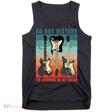 Electric Guitars Retro Sunset Tank Top