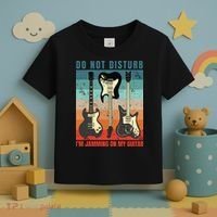 Electric Guitars Retro Sunset Toddler T-Shirt thumb 3