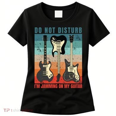 Electric Guitars Retro Sunset Women's T-Shirt