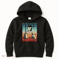 Electric Guitars Retro Sunset Kids Hoodie thumb 0