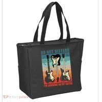 Electric Guitars Retro Sunset Tote Bag thumb 2