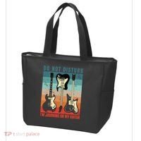 Electric Guitars Retro Sunset Tote Bag thumb 3