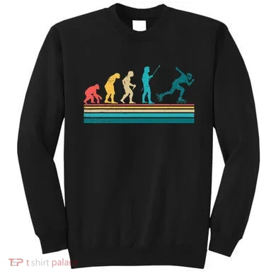 Evolution Graphic Roller Skates Roller Skating Inline Skates Sweatshirt
