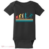 Evolution Graphic Roller Skates Roller Skating Inline Skates Baby Bodysuit thumb 0