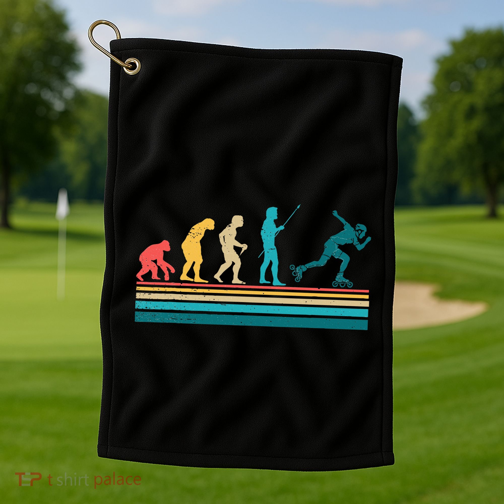 Evolution Graphic Roller Skates Roller Skating Inline Skates Golf Towel