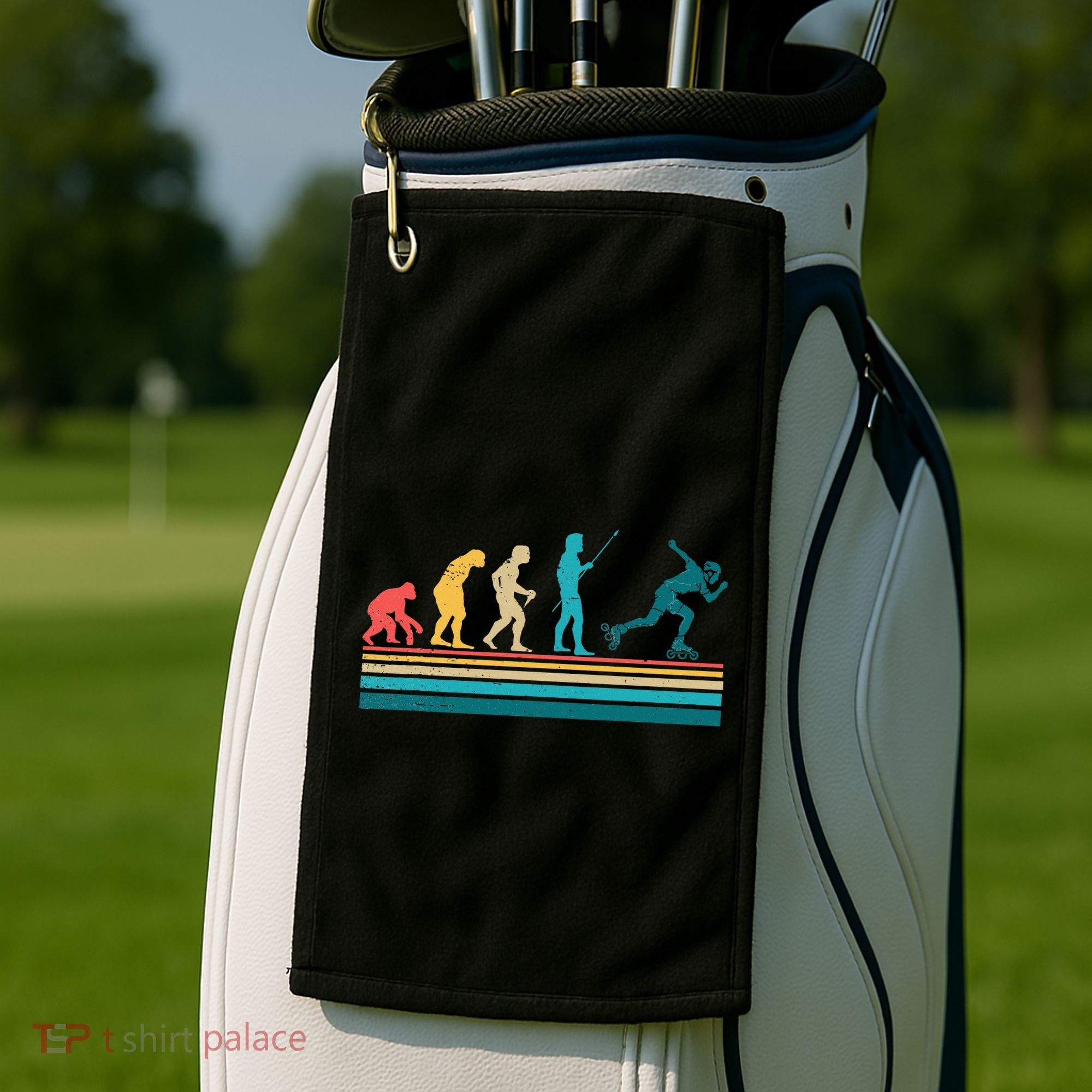 Evolution Graphic Roller Skates Roller Skating Inline Skates Golf Towel