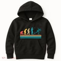 Evolution Graphic Roller Skates Roller Skating Inline Skates Kids Hoodie thumb 0