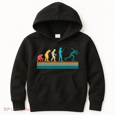 Evolution Graphic Roller Skates Roller Skating Inline Skates Kids Hoodie