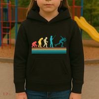 Evolution Graphic Roller Skates Roller Skating Inline Skates Kids Hoodie thumb 3