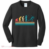 Evolution Graphic Roller Skates Roller Skating Inline Skates Kids Long Sleeve Shirt thumb 0