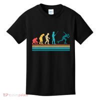 Evolution Graphic Roller Skates Roller Skating Inline Skates Kids T-Shirt thumb 0