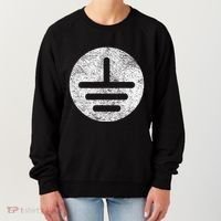 Electrical Ground Symbol Stay Grounded Electric Tech Women's Sweatshirt thumb 0