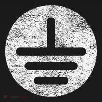Electrical Ground Symbol Stay Grounded Electric Tech Doggie Tank thumb 4