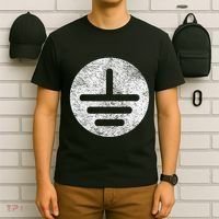 Electrical Ground Symbol Stay Grounded Electric Tech T-Shirt thumb 6