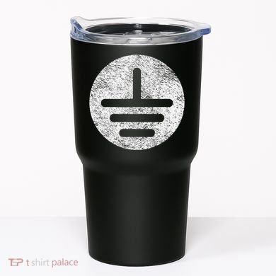 Electrical Ground Symbol Stay Grounded Electric Tech Tumbler