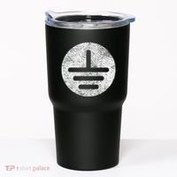 Electrical Ground Symbol Stay Grounded Electric Tech Tumbler thumb 0