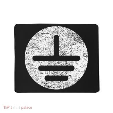 Electrical Ground Symbol Stay Grounded Electric Tech Mousepad