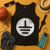 Electrical Ground Symbol Stay Grounded Electric Tech Tank Top thumb 4