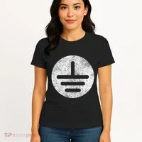Electrical Ground Symbol Stay Grounded Electric Tech Women's T-Shirt thumb 4