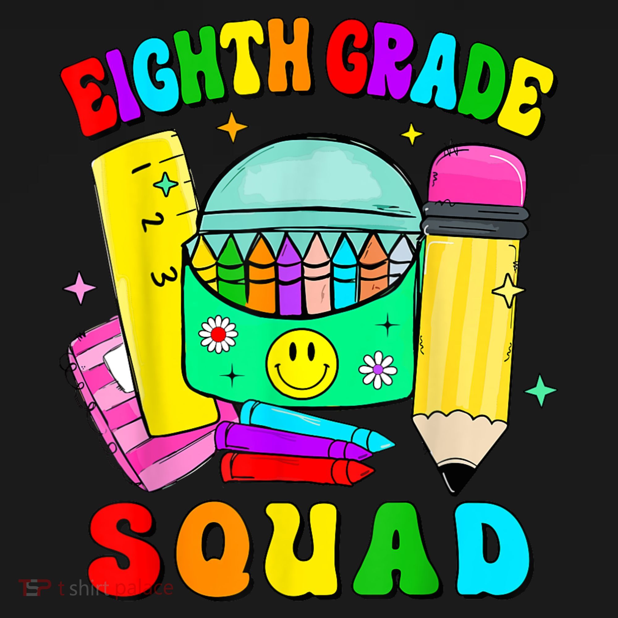 Eighth Grade Squad 8th Grade Team Back To School Boy Girl Backpack