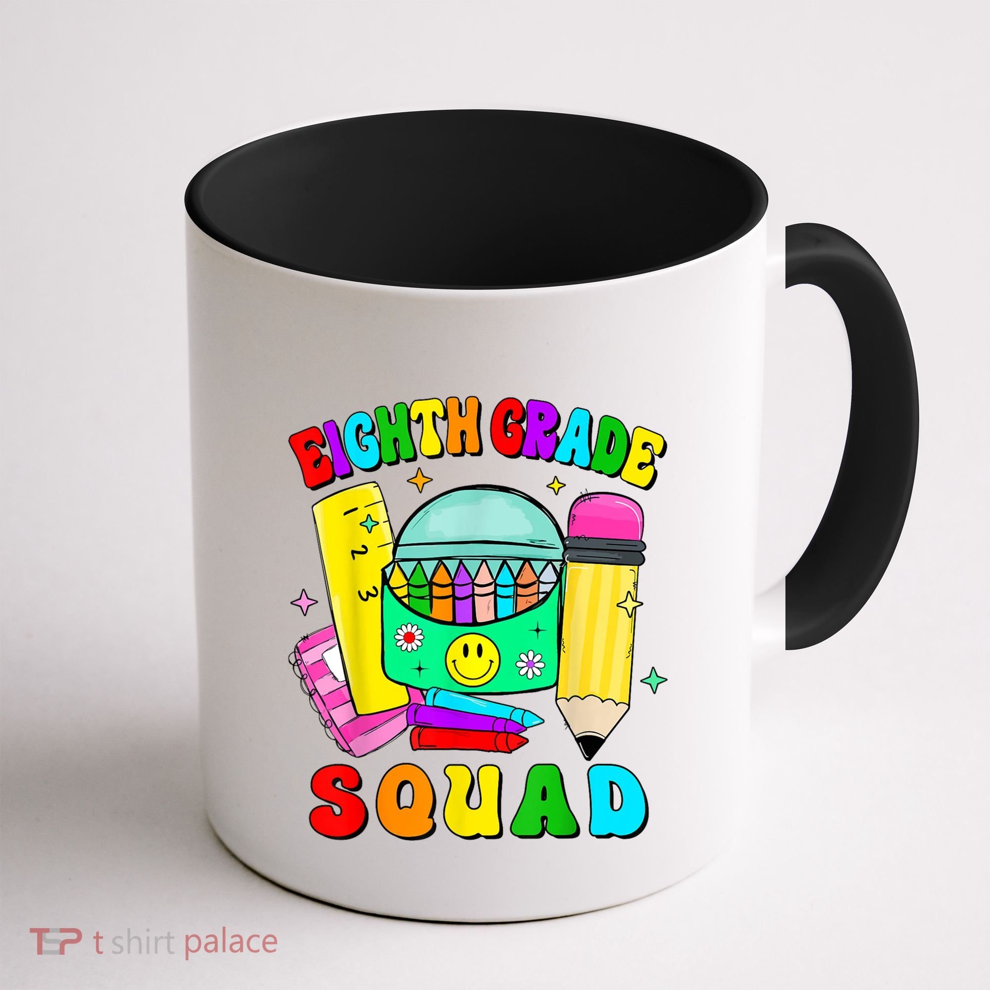 Eighth Grade Squad 8th Grade Team Back To School Boy Girl Coffee Mug