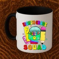 Eighth Grade Squad 8th Grade Team Back To School Boy Girl Coffee Mug thumb 2