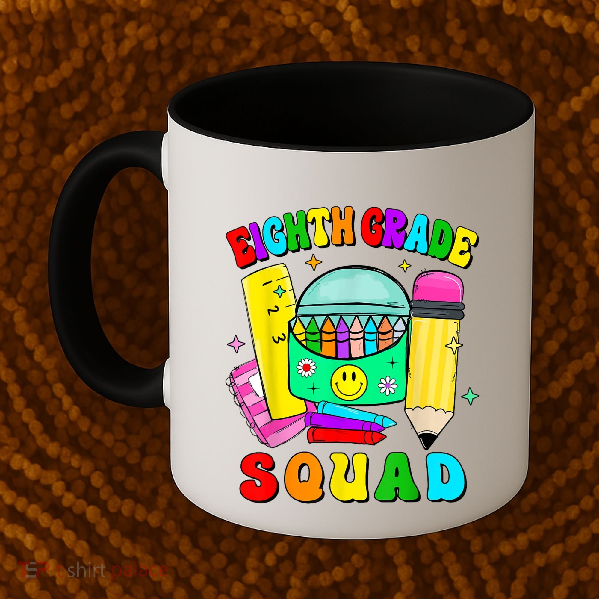Eighth Grade Squad 8th Grade Team Back To School Boy Girl Coffee Mug