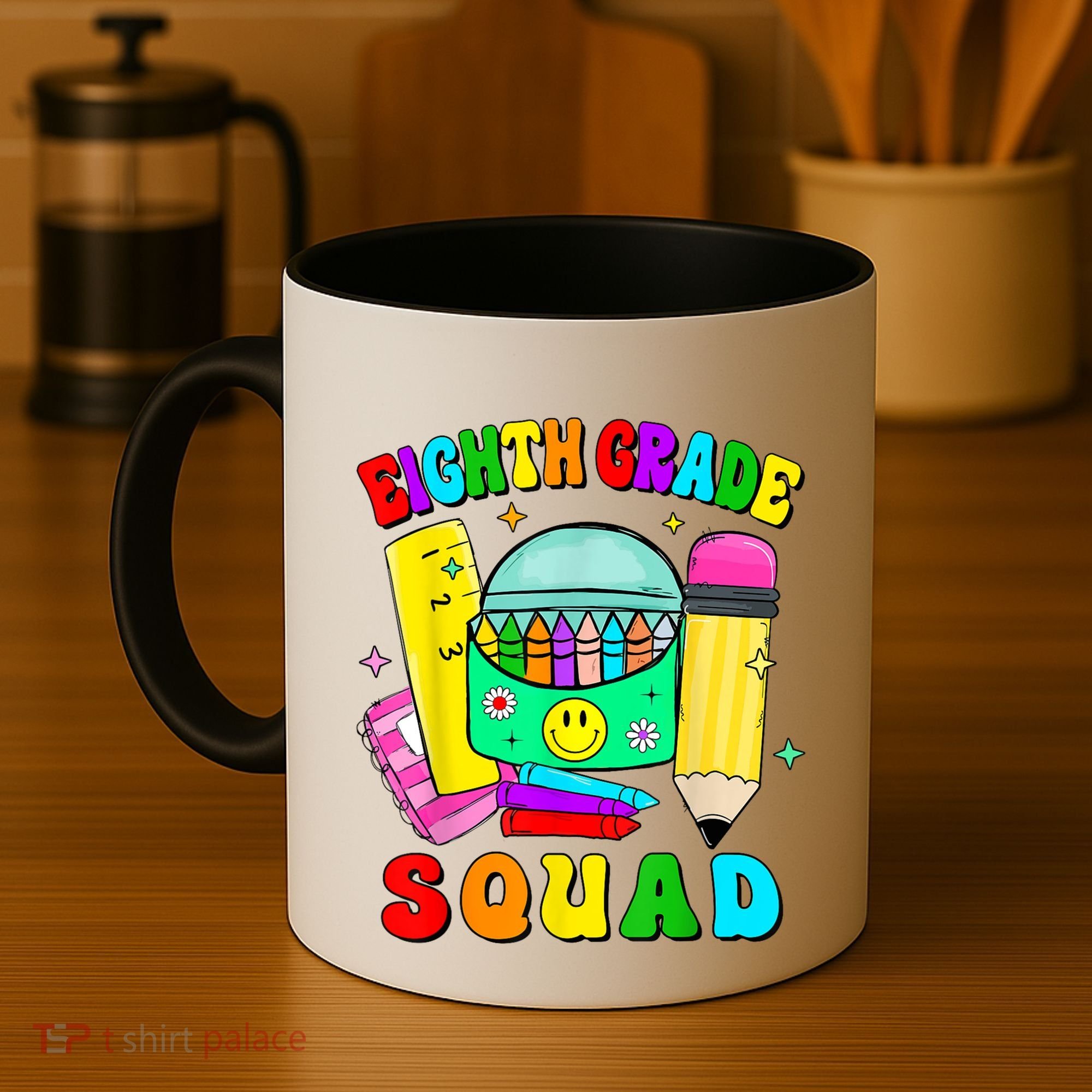 Eighth Grade Squad 8th Grade Team Back To School Boy Girl Coffee Mug